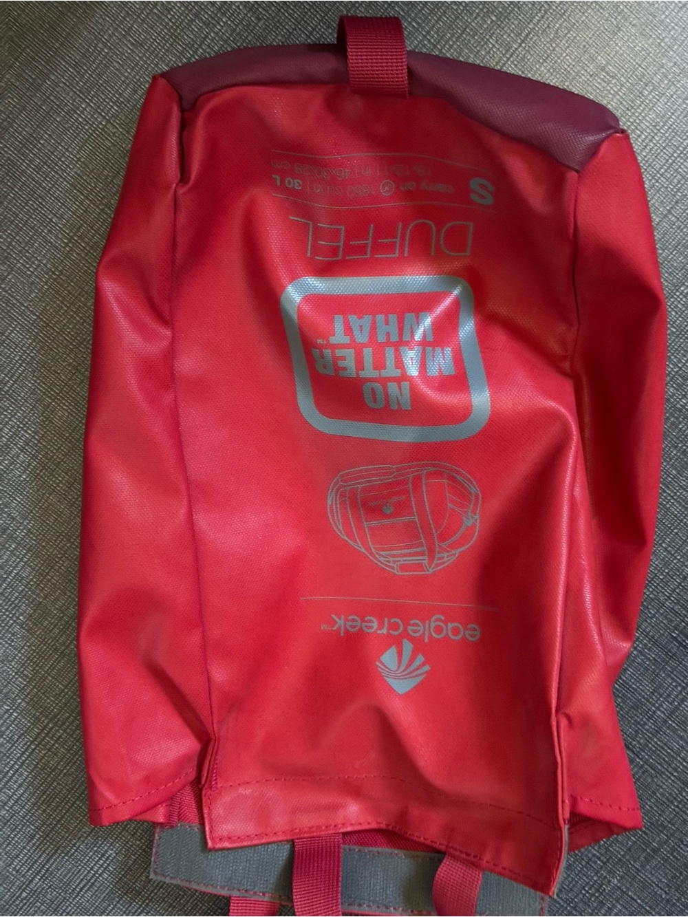 Eagle Creek Red Travel Duffel Bag - Picture 6 of 8